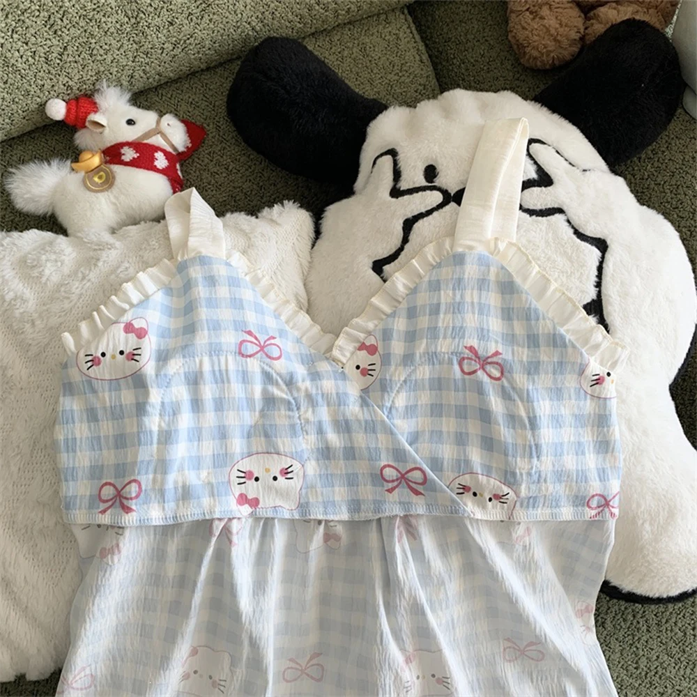 Conjunto Y2K Hello Kitty Pijama Verano - usage example