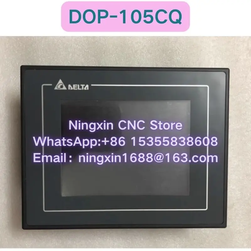 Used DOP-105CQ Touch Screen Functional test OK Fast delivery