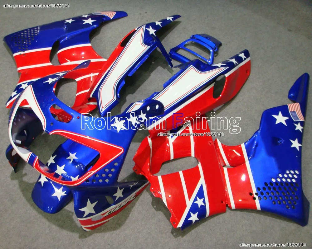 Kits de Carenado para Motocicleta Honda CBR900RR 94 95 CBR 893RR 1994 1995 CBR 893 CBR 900RR con Calcomanías de Bandera