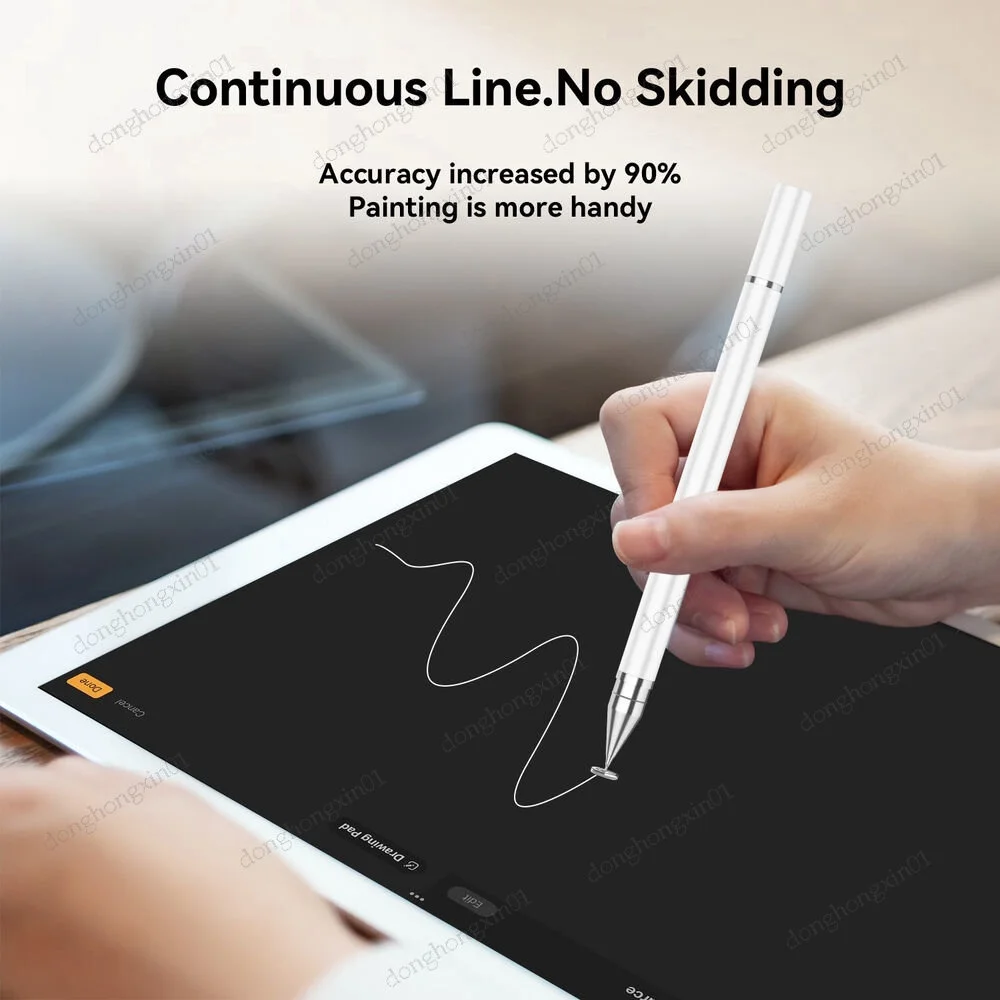 Stylus Pen 2 in 1 Universal For Samsung Galaxy Tab A8 10.5 Inch SM-X200 SM-X205 Tablet Pen Screen Touch Drawing Pen Pencil