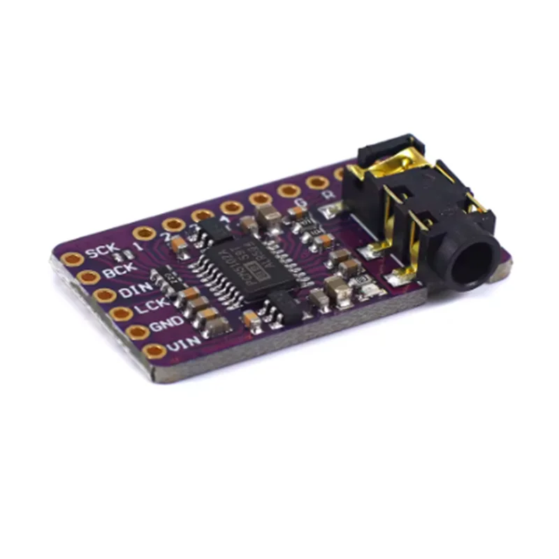 Interface I2S PCM5102A DAC Decoder GY-PCM5102 I2S Player Module pHAT Format Board Digital PCM5102 Audio Board