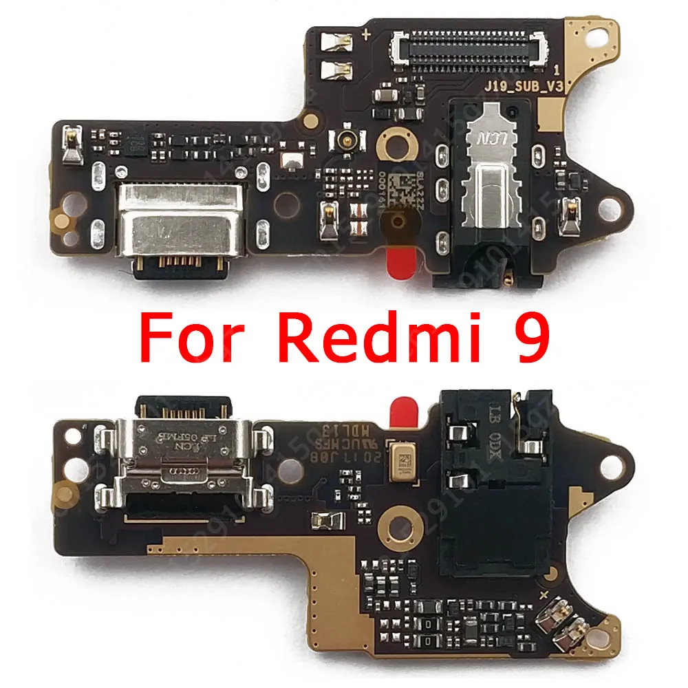 Charge Board For Xiaomi Redmi 9 9T 9A 9C Charging Port Ribbon Socket Usb Connector Pcb Dock Flex Cable Spare Parts