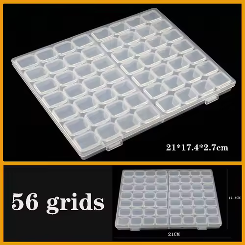 Transparent Plastic box Screw Compartment Box Jewelry Earring Display Case Container Clear Terminal Organizer Tool Storage boxes - Image 25