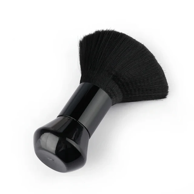Schwarz Friseur Kehren Hals Haar Reinigung Duster Haar Schneiden Pinsel für Barbershop Haar Cut Pinsel Werkzeuge Barber Zubehör