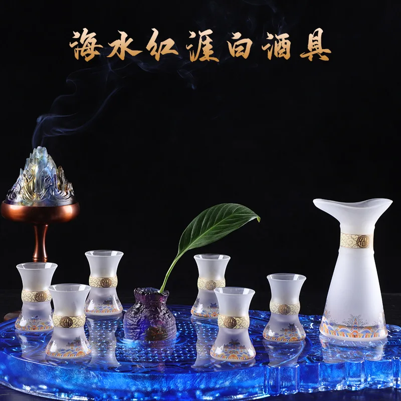 Traditional Wax-Removing Glazed Material Tea Set Gift Box for Business Reception, Home Use, Holiday, and Leader's Gift, Chinese
