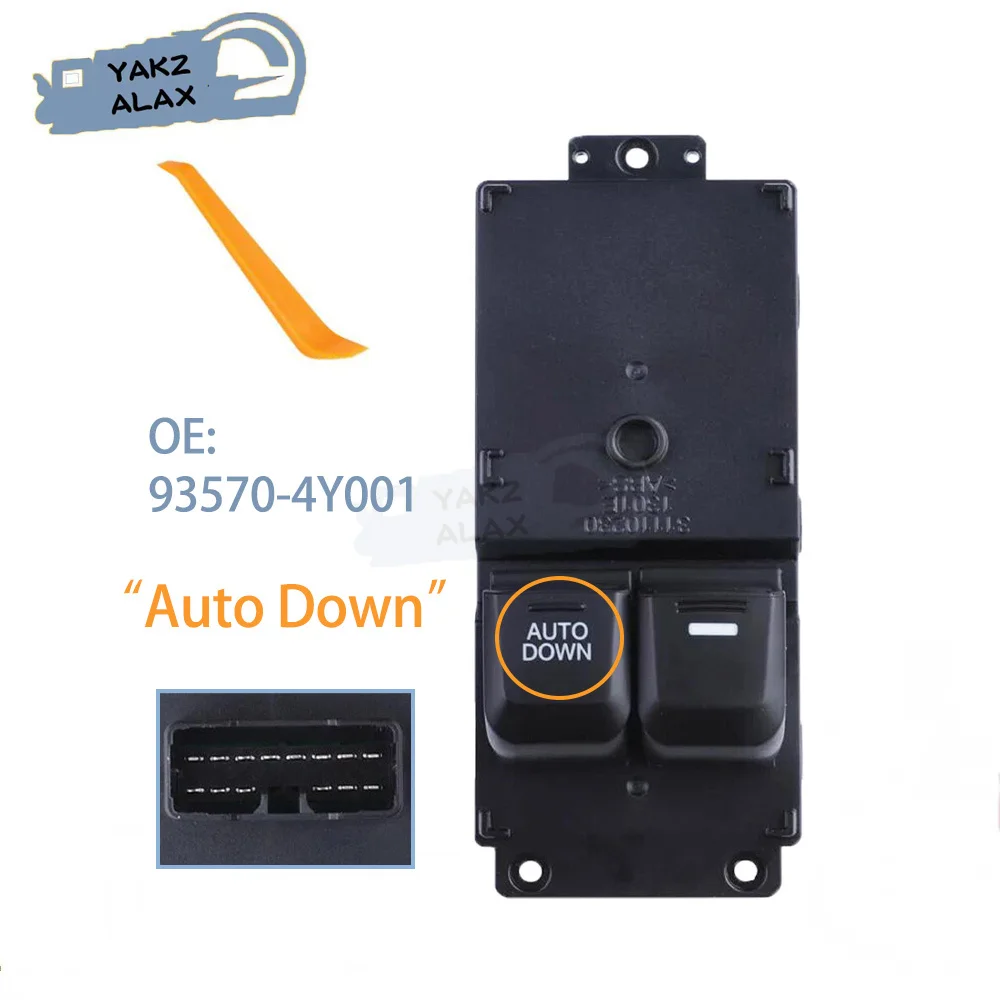 

Для Kia Rio 3 2011 2012 2013 2014 2015 2016 2017 UB LHD электрический главный переключатель управления стеклоподъемником кнопка 93570-4Y001