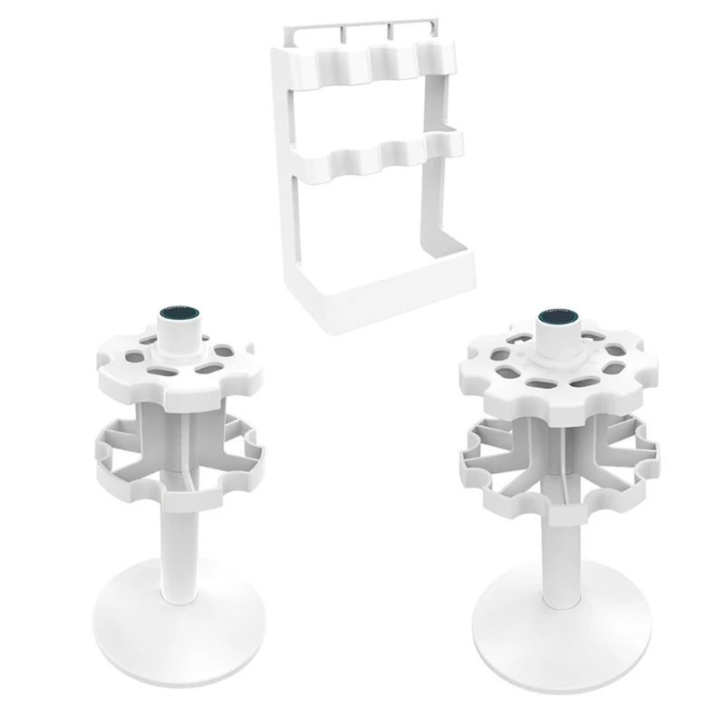 

Lab Pipettor Holder Rotatable Micropipette Storage Stand Labs Pipette Rack