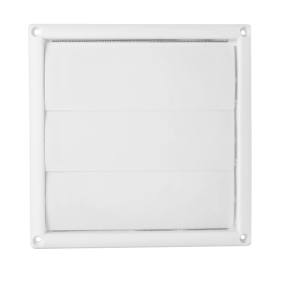 Plastic Vent Grille With Insect Screen And Screws Designed For Ventilation Systems And For Outdoor Applications