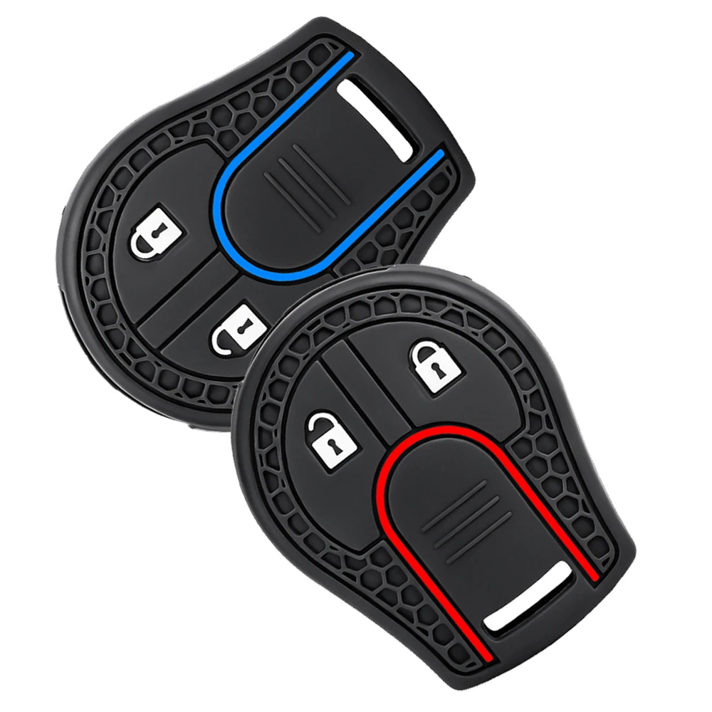 New Hot Remote 2 Buttons Car Key Silicone Case Cover Shell For Nissan Maxima Versa Altima Sentra Tiida Armada X-Trail