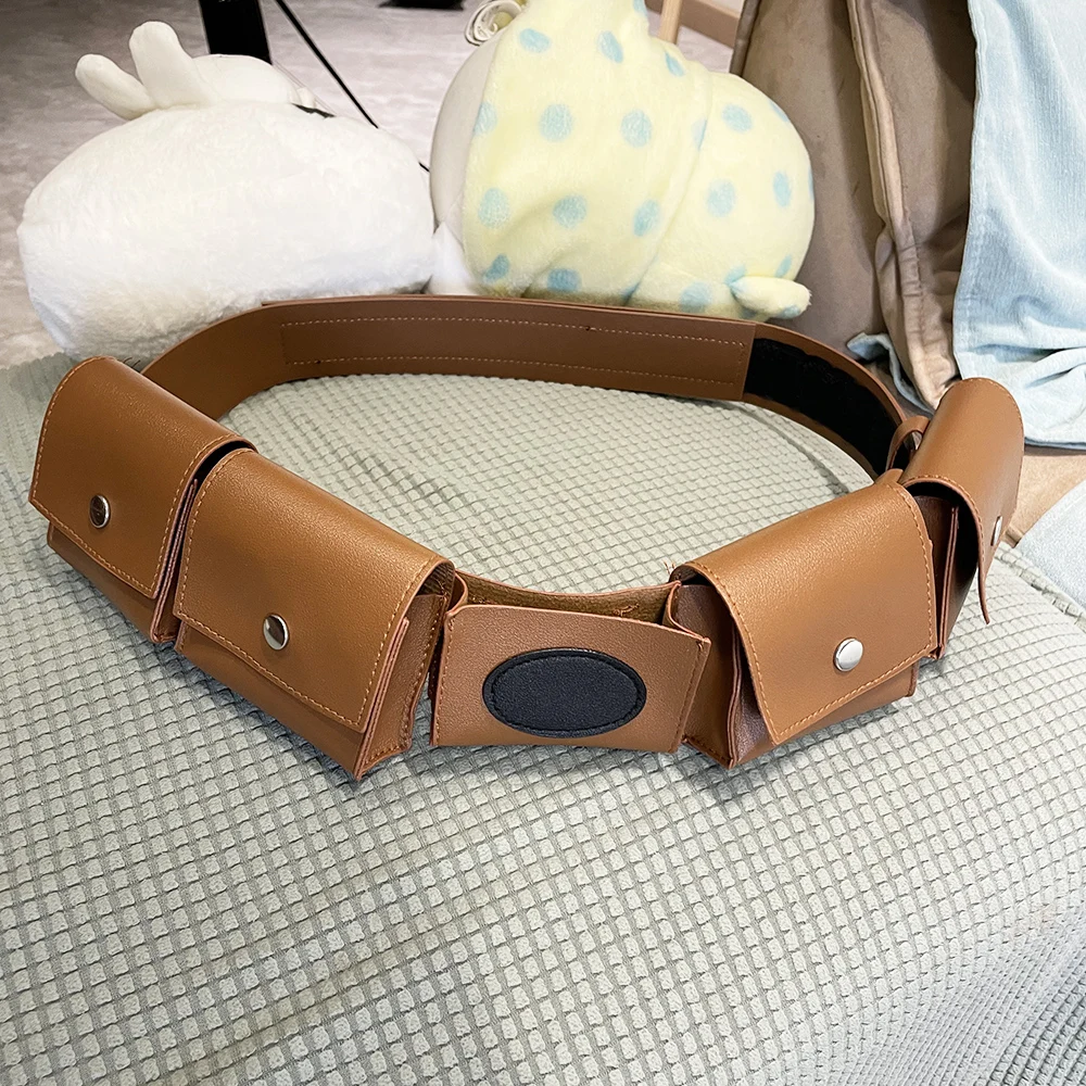 Mittelalterliche Steampunk-Bandolier-Tasche für Nerf-Kampfmunition, Brusttasche für Patronen, Ninja-Krieger-Kostüm, LARP-Zubehör, Dart-Tasche – Detail 2