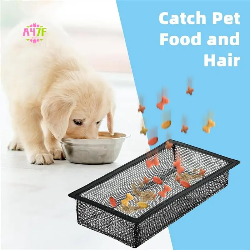 

A47F-Floor Vent Screen Net For Home Floor, Air Vent Filter Mesh Catches Coin, Toys, Pet Food And Hair