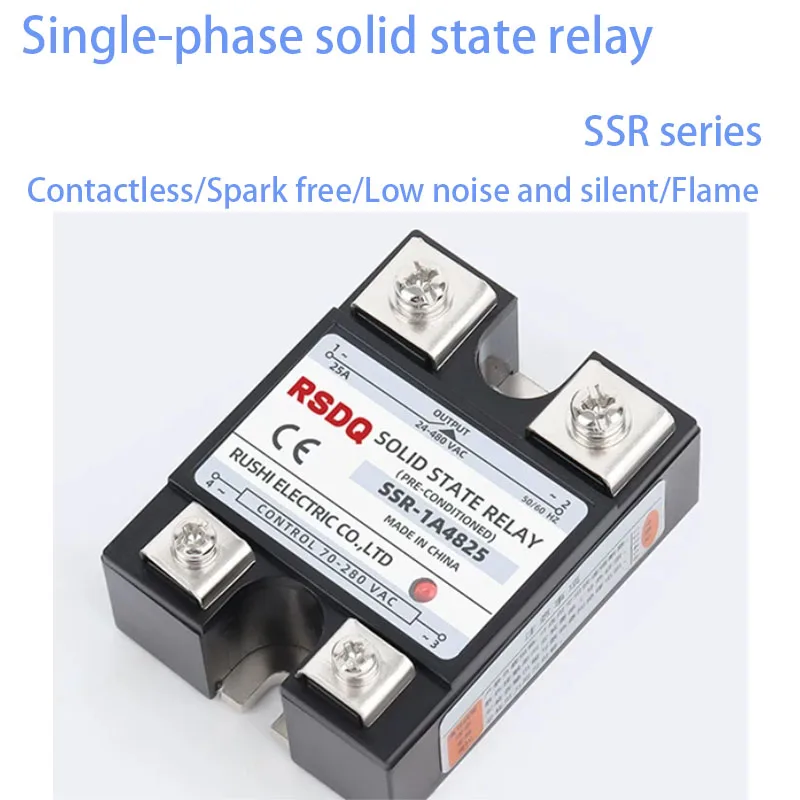 Single phase Solid State Relay SSR Series-1D4840 25A 40DA Model Complete DC Control AC 220V Relay Module