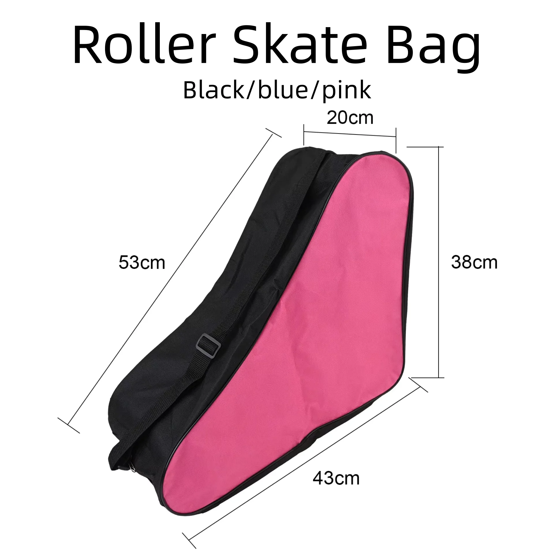 

Для взрослых, роликовые коньки, сумка для катания на коньках, черная складная сумка для хранения коньков, универсальная легкая сумка