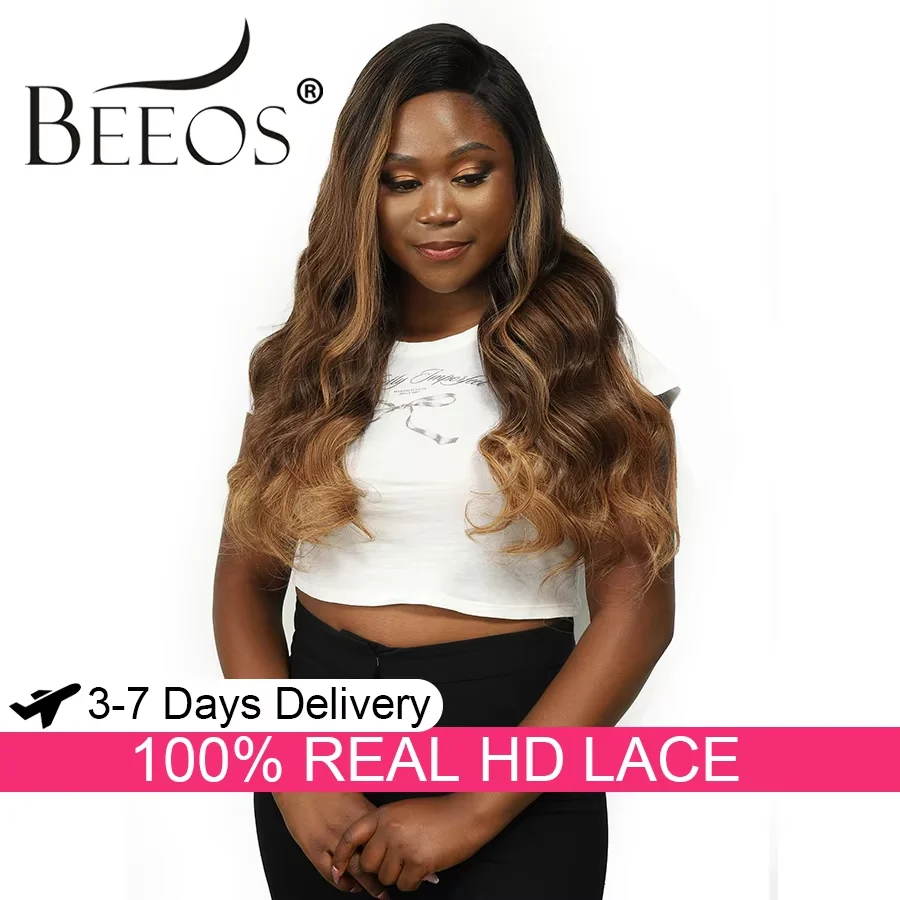 

Парики с HD-кружевной передней частью 13x6, из 100% натуральных человеческих волос, быстросъемные, с глубоким пробором, окрашенные, бразильские волосы для женщин