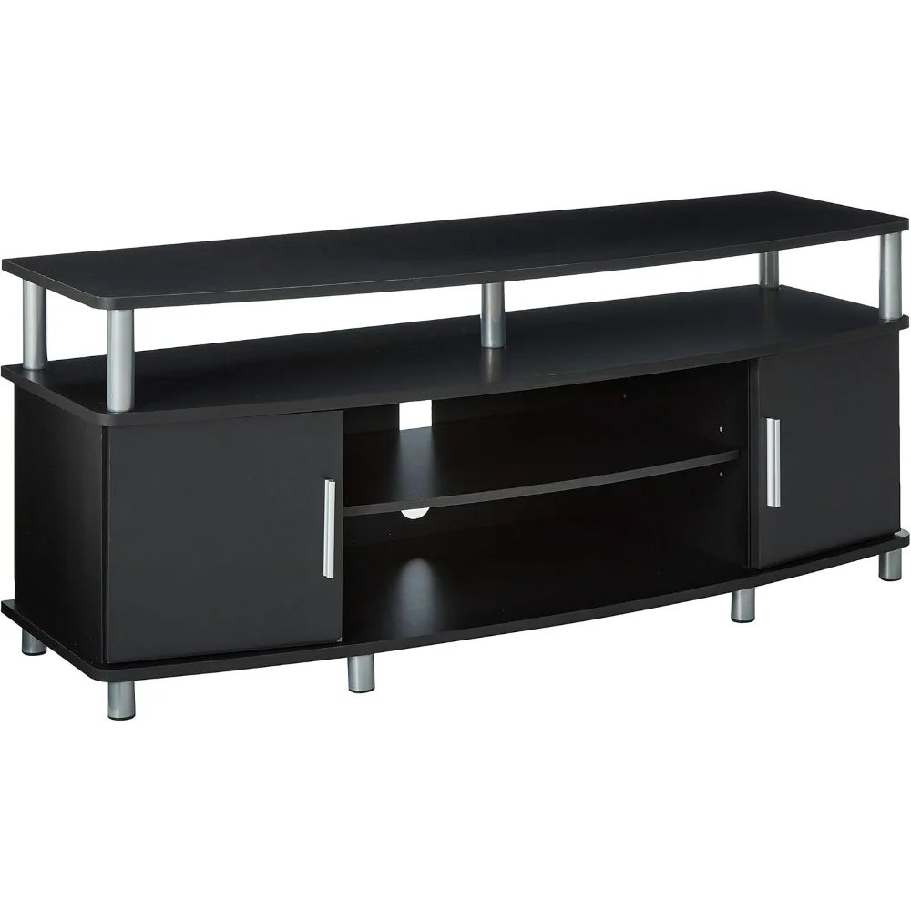 

TV Stand for TVs up to 50", Black