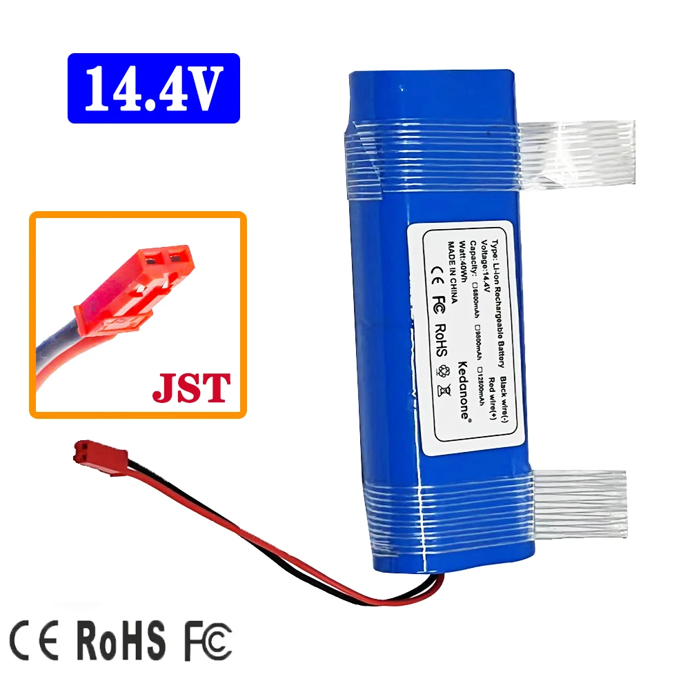 4S1P 14.4V 6800mah 18650 Lithium-Batterie Für ILIFE V3s Pro, V50, V5s Pro, V8s, x750 Roboter-staubsauger Batterie