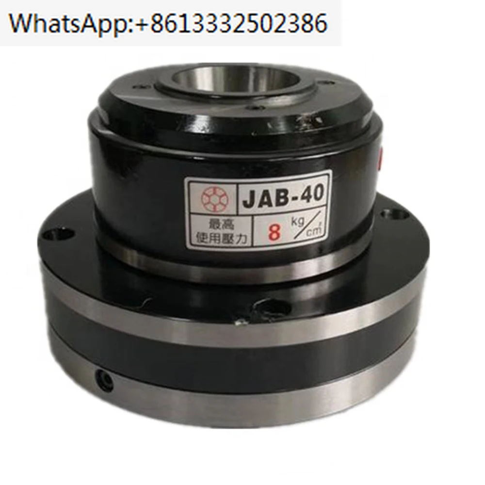 Custom JAB-15 Rotary air pressure high-speed hollow chuck inside the outer clip collet clip pneumatic chuck collet chuck