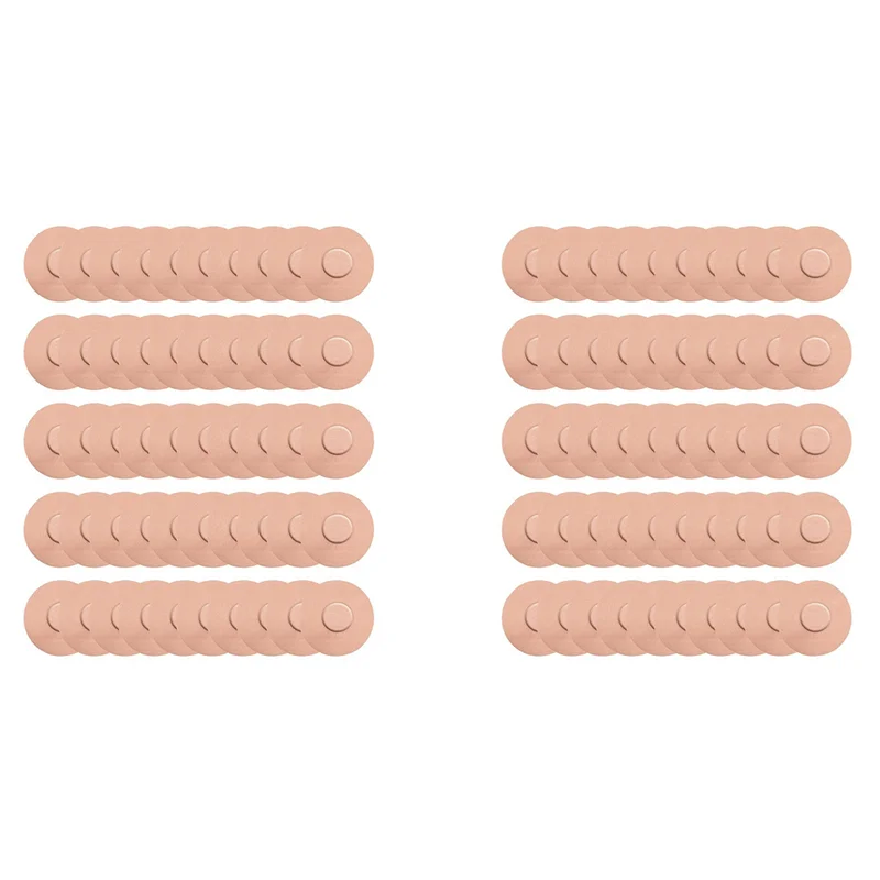

B72A 100Pcs Sensor Adhesive Freestyle Patches Waterproof Sports Continuous Glucose Monitor Sticker Overpatch Stickers Skin