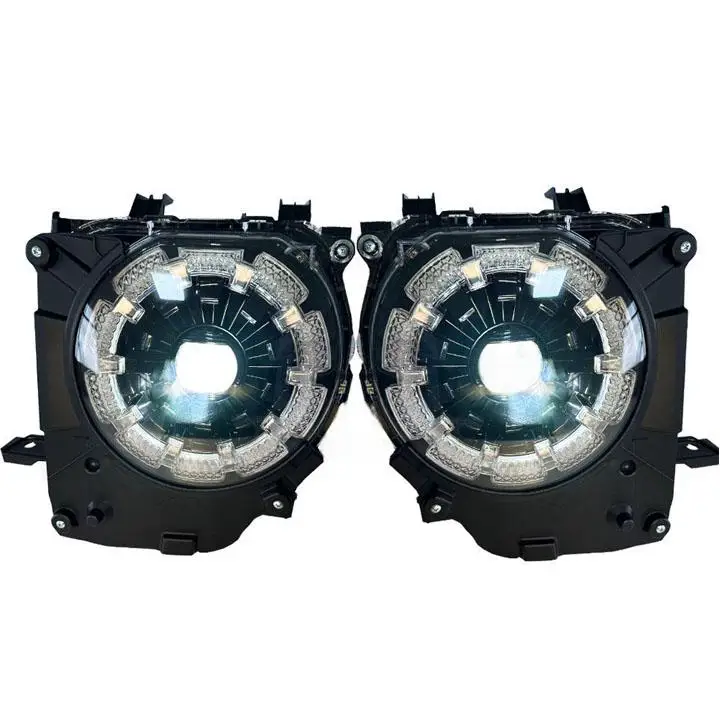 طقم هيكل لاند كروزر LC70 LC76 LC79 FJ70 71 76 79 2002-2022 ترقية 2024 نمط مصدات غطاء محرك السيارة عالية الجودة