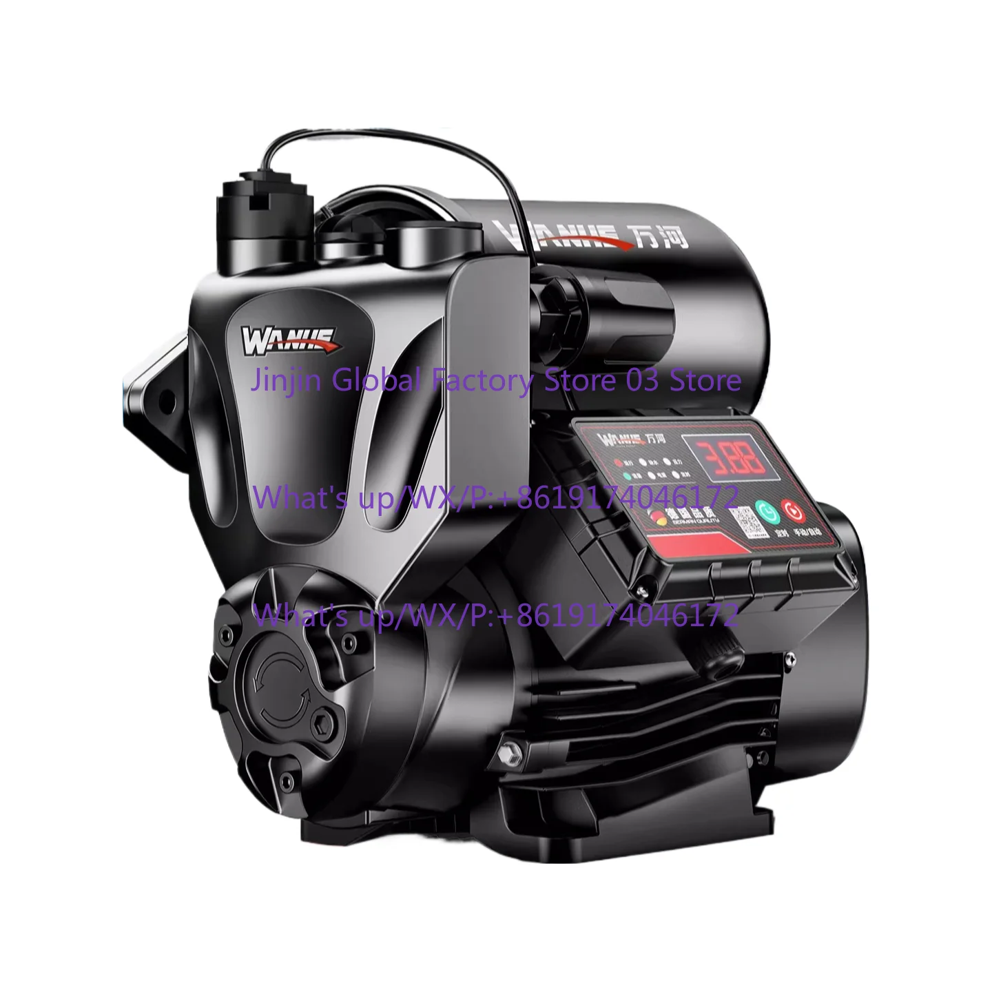 Household automatic silent intelligent pump water heater water well pipeline pressurized pump