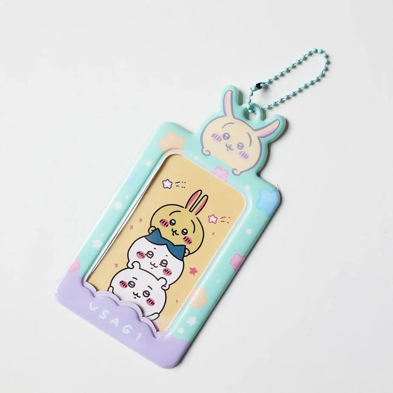 Cartoon Photocard Holder Kawaii 치이카와 Series 3 Inch Kpop Photo Card Holder Bag Pendant School Stationery Girl Gifts