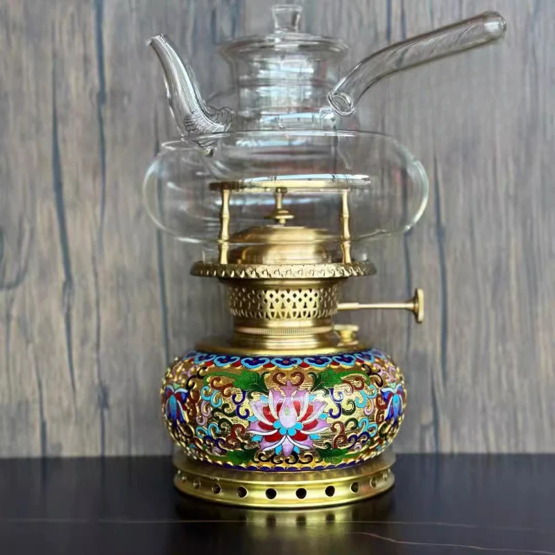 

Air retro lamp open flame kerosene time brewing stove tea brewing water
