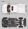 Orlandoo 미니 리모컨 클라이밍 픽업 트럭, 랩터 F150 조립 모델, 1/35 OH35P01 키트 4