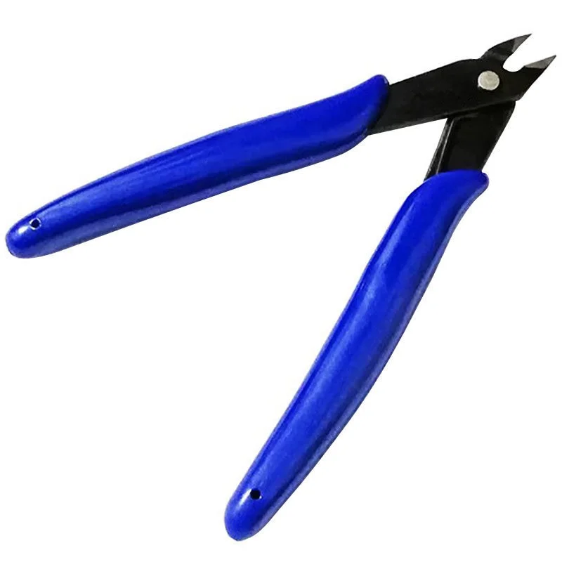 1PC Bomurphy Diagonal Pliers Carbon Steel Pliers Electrical Wire Cable Cutters , Wire Snips for Electronics Soft Copper Jewelry