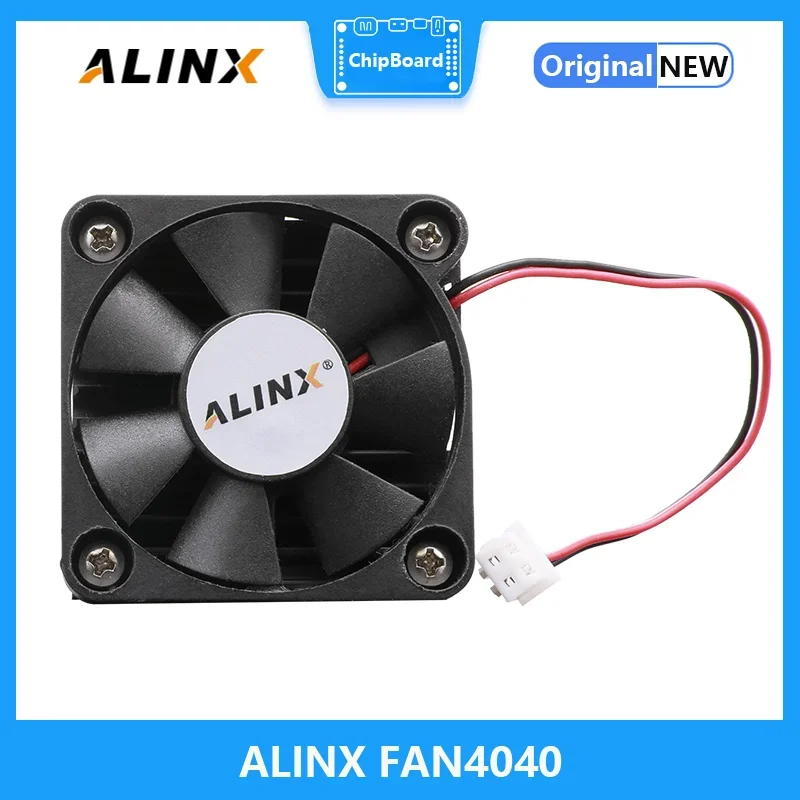 Alinx-冷却ファン,DC電源インターフェース,ファン4040, 12v