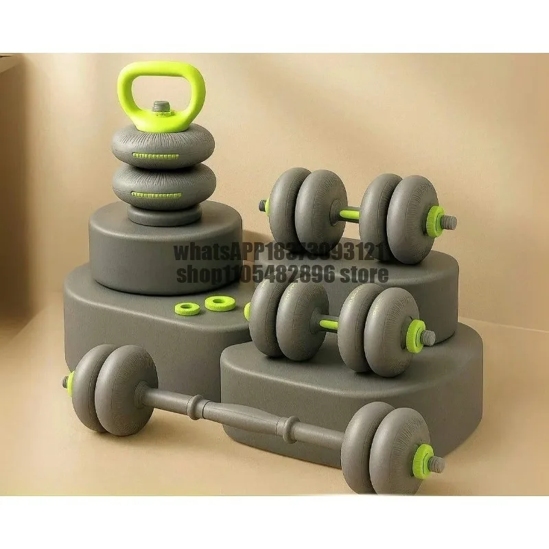 Soft Dumbbell Set Men's Fitness Adjustable Weight Barbell Kettlebell Women's Home Exercise