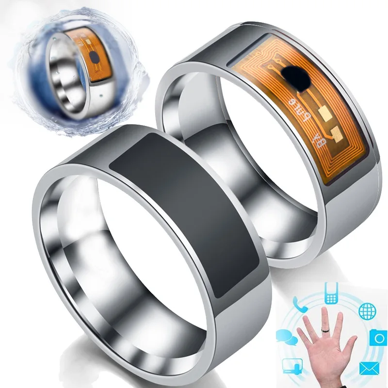 Multifunctional NFC Ring Magic Smart Ring Waterproof Intelligent Wear For  Windows Android Phones Equipment Finger Digital Ring