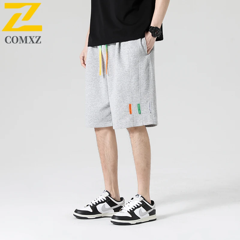 

Summer Sports Shorts Men's Casual Trendy Jogging Elastic Waist Quick-drying Bermuda Shorts plus size 8XL Youth Basketball Shorts