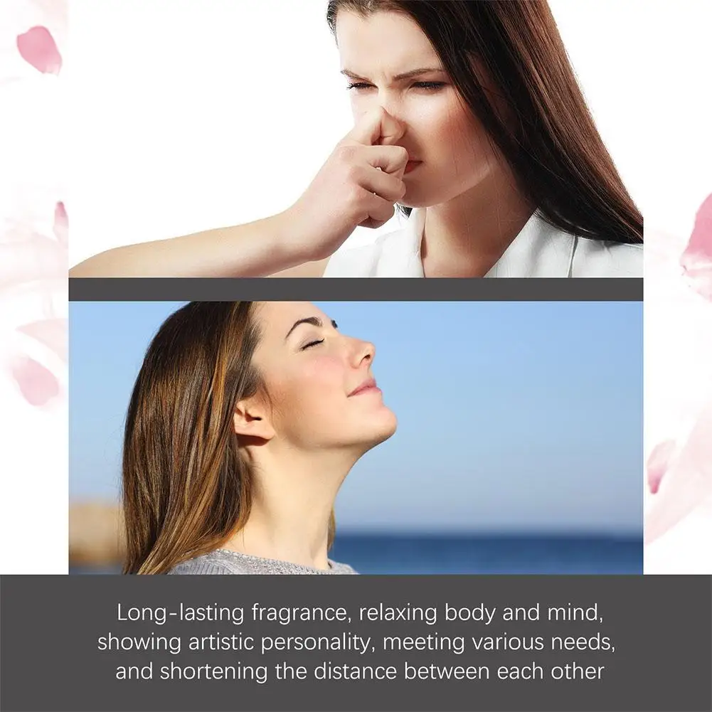Твердые духи, устойчивый к поту, стойкий тонкий аромат, дезодорант для свиданий, свежий цветочный аромат, аромат феромонов, портативный твердый бальзам-стик