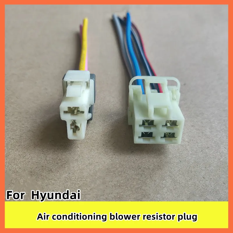 For Hyundai Elantra/Rena/Mistra/Sonata Air Conditioning Blower Resistor Plug Automobiles Parts Accessories Car Stuff Auto