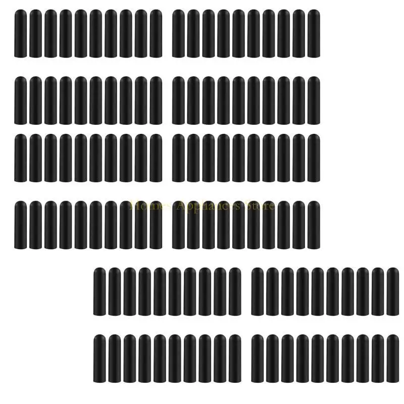 حزمة D0AB من 120 Cilicone Caps LED LED LID LID LIDAING COVERS #5
