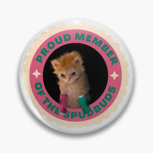 Proud Member Of The Spudbuds  Soft Button Pin Fashion Brooch Decor Cute Collar Lapel Pin Gift Badge Metal Cartoon Funny Jewelry