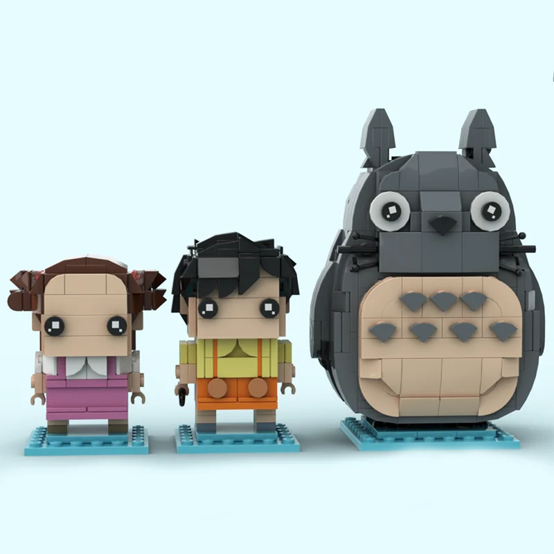 

730pcsMOC (famous animated film) big cat minifigures collection series children's gifts creative building blocks