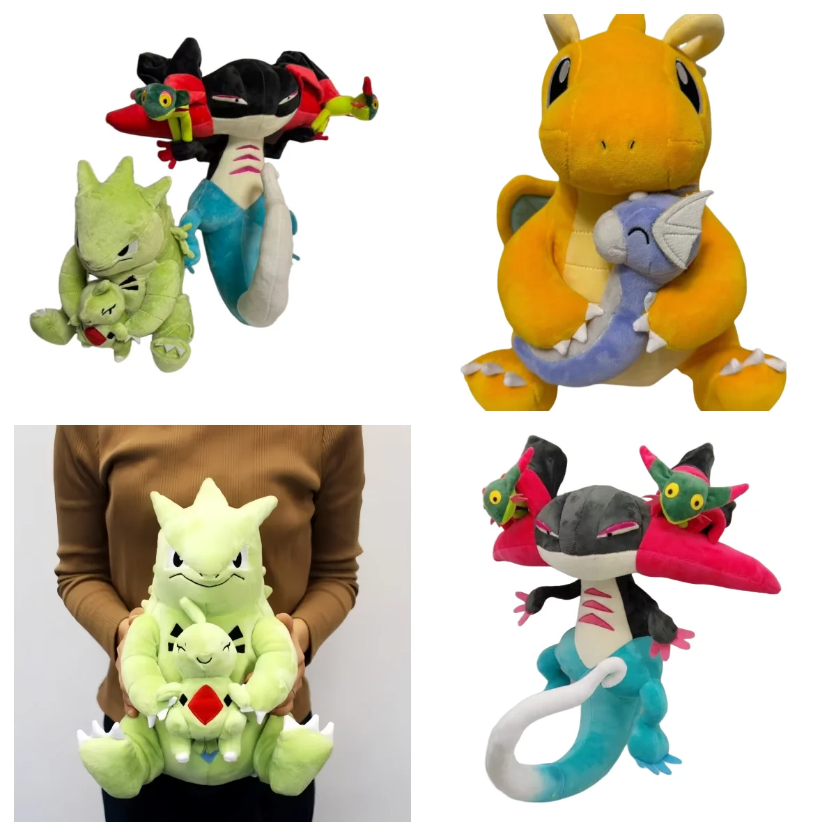 

Pikachu Plush Pokemon Z-A Dragapult Doll Dreepy Drakloak Toy Mega Dragonite Dratini Larvitar Tyranitar Pupitar Dragonair