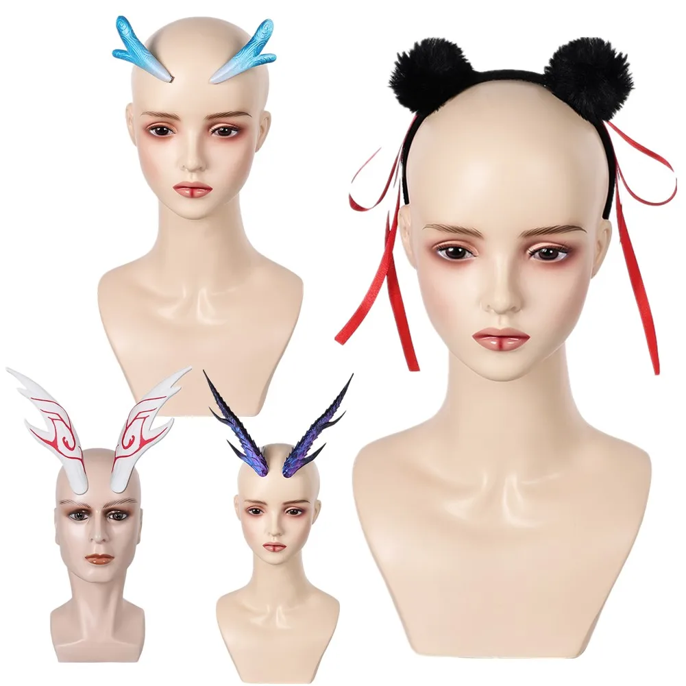 

Хэллоуин Негая Ao Bing Ao Run Ao Guang повязка на голову косплей головные уборы аниме реквизит для фильмов дракон рог карнавальный костюм аксессуары