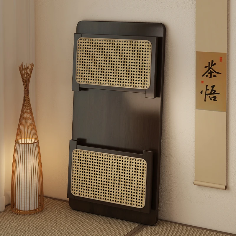 

Folding table Household portable small coffee table, non-solid wood tatami tea table Chinese style free installation bay window