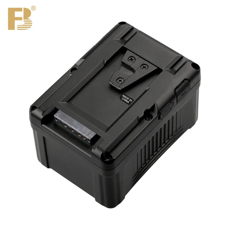 FB V Mount Battery VL-207W with Type-C Micro USB PD Fast Charging Port  for Camcorder Broadcast LED Video Light Power Monitor