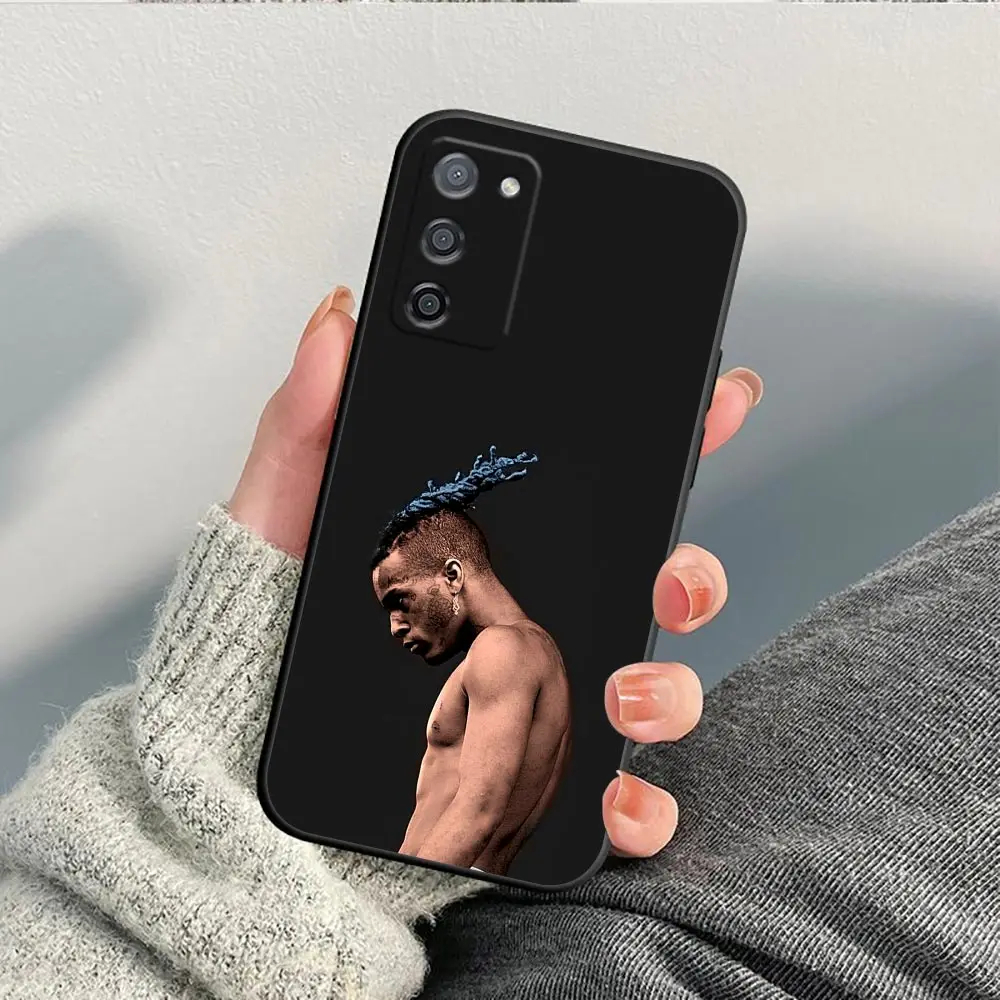 Rap Singer X-XXXTentacions Phone Case For OPPO A5X A6X A6C A5 A6 A17 A16 A38 A53 A54 A55 A57 A58 A60 A74 A78 A93 A94 A98 Shell
