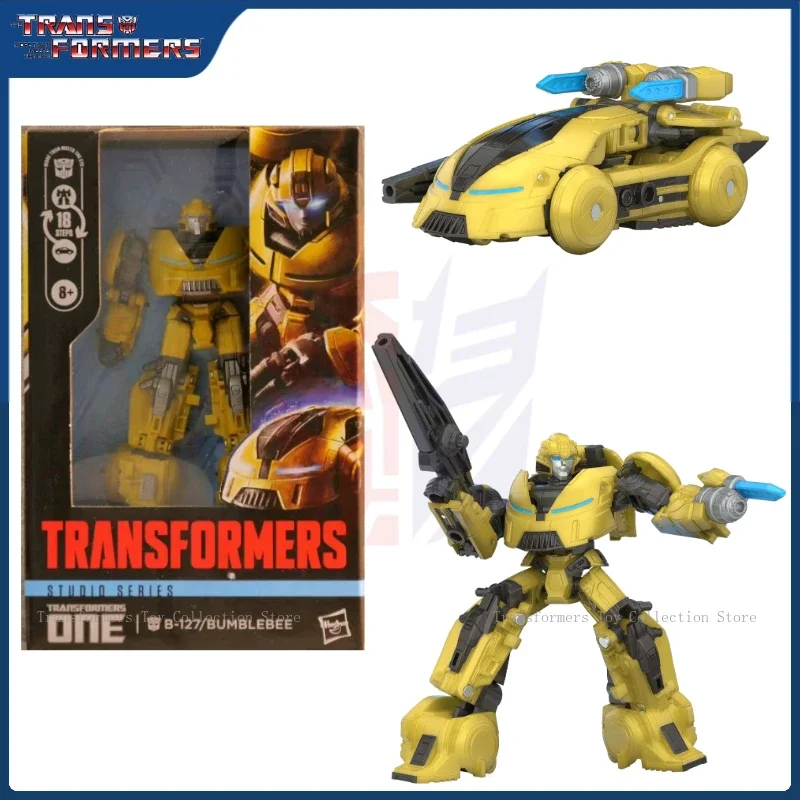 

In Stock Transformer Model Toys Studio D-class Bumblebee B-127 ONE Movie Mobile Robot Anime Model Toy Collection Birthday Gift