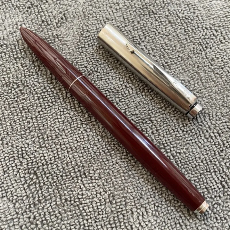 

Wingsung 612A красная перьевая ручка свободное письмо F 0,5 мм перо учитель школьница домашнее задание практика ручка классическая коллекция подарок