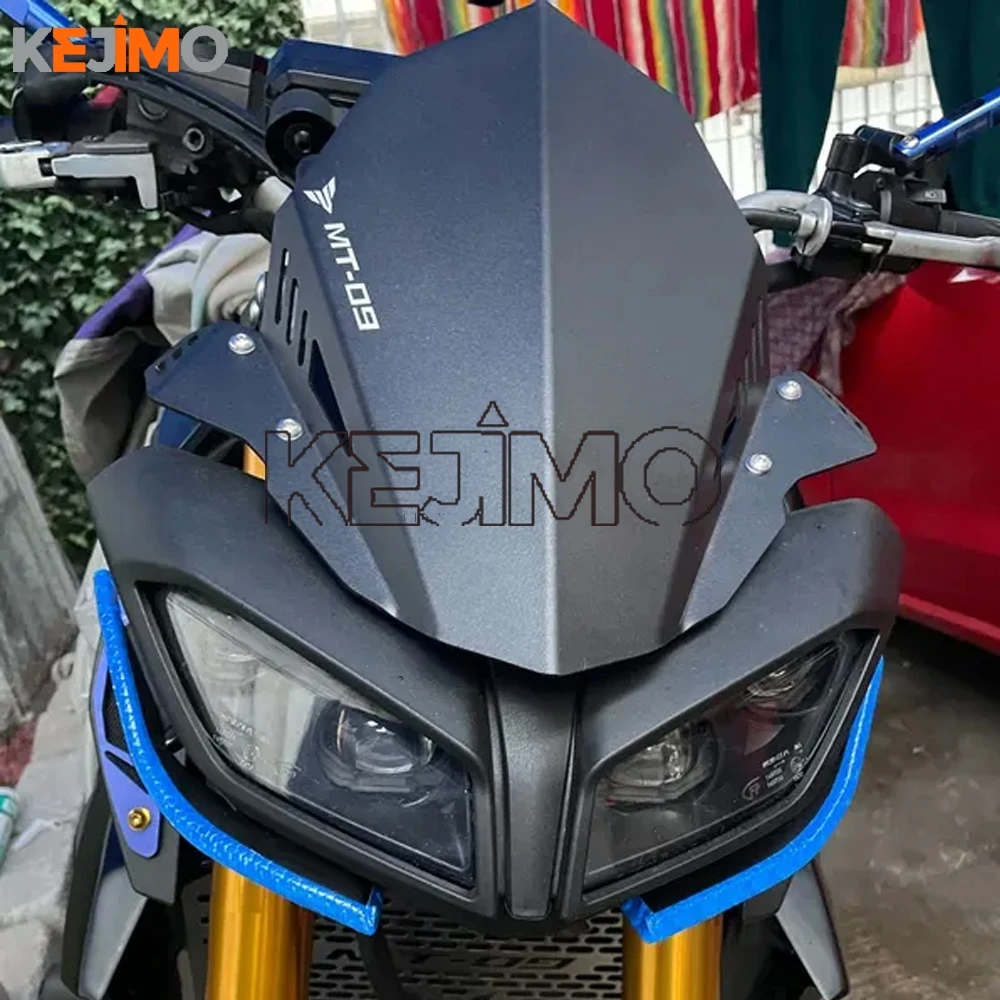

Motorcycle Sport Screen Windshield Deflector Windscreen Airflow Wind For Yamaha MT 09 MT09 2014 2015 2016 2017 2018 2019 2020