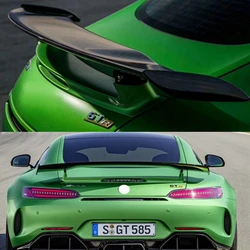 FOR Mercedes-Benz AMG GT GTC GTS GTR PRO 2019 2020 2021 2022 REAL CARBON FIBER REAR WING TRUNK LIP SPOILER
