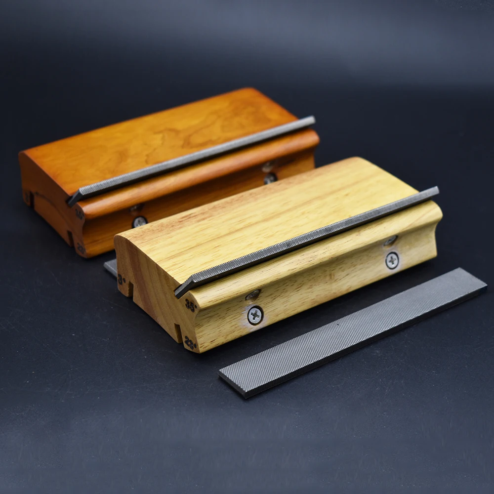 3 in 1 Guitar Fret File Crowning File 3/23/35 Degree Leveling File End Beveling Dressing Polishing Fret Guitarra Luthier Tool