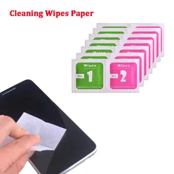 20-100Pcs/Lot Camera Lens Cleaning Cloth LCD Screens Dust Removal Tool Dry Wet Alcohol Cleaning Wipes Paper Cloth Cleaner