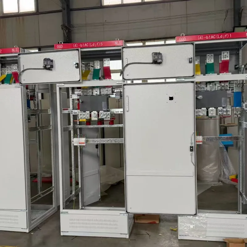 Industrial Automation Control Panel Cabinet Switchgear Electrical Panel Distribution Boxes Power Equipment Rated 220V/380V