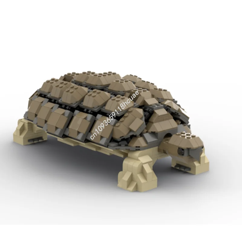 

847 шт. MOC черепаховые строительные блоки для творчества, рождественская игрушка в подарок для подростков, взрослых, коллекционная детская модель, конструкция